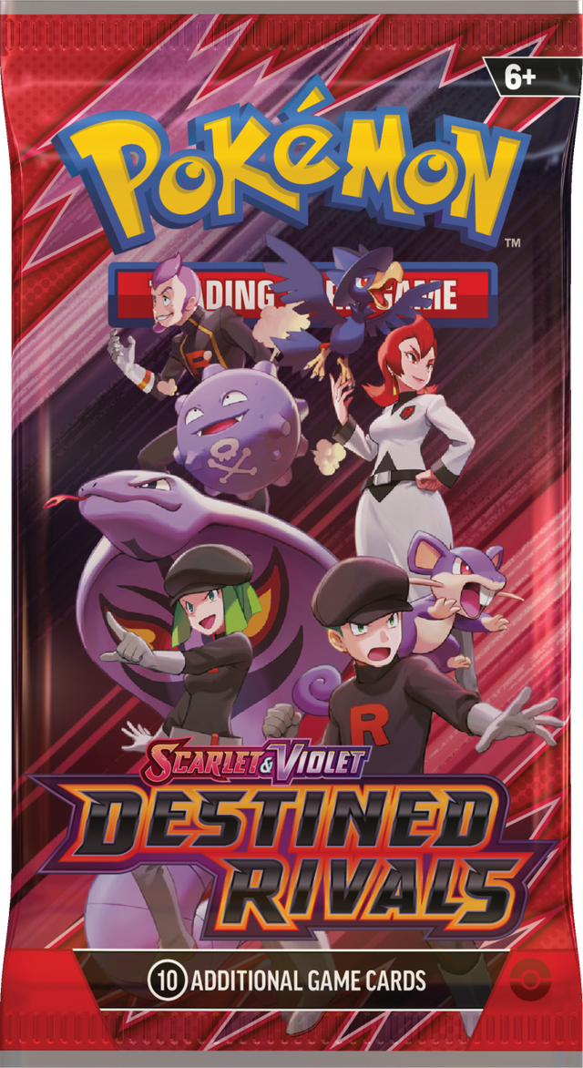 Pokémon TCG: Scarlet and Violet—Destined Rivals Booster Pack (Random Artwork)