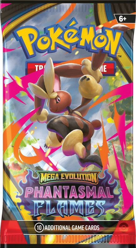 Pokémon TCG: Mega Evolution—Phantasmal Flames Booster Pack